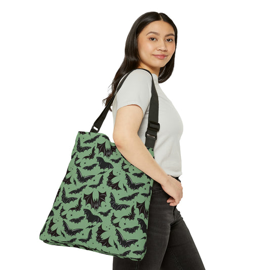 Batty Bats 2023 Sagemint Adjustable Tote Bag (AOP)