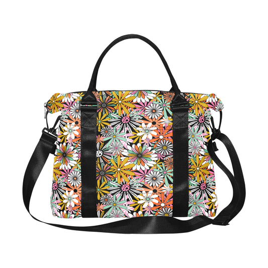 Groovy Flowers 2023 Travel Duffel Bag