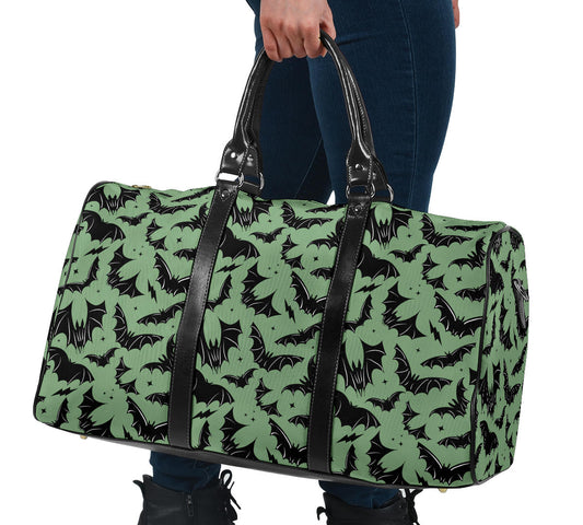 Batty Bats 2023 Sagemint and Black Travel Bag